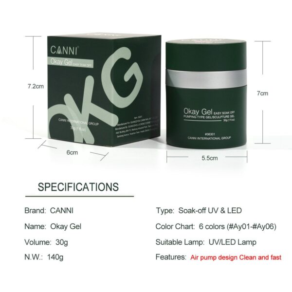 OKay Gel Canni 30ML - Image 4